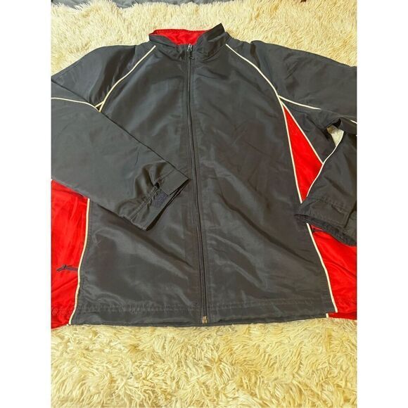 Men North end full zip techo lite navy jacket ezem system  L - Picture 3 of 8